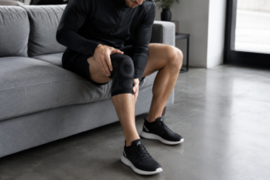 Knie compress pijnlijke knie