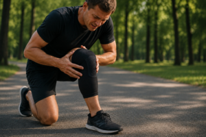 Knie compress pijnlijke knie