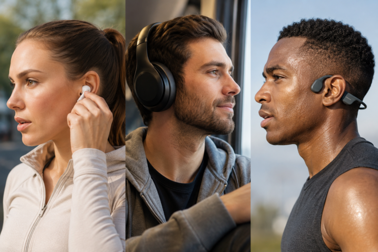 Oortjes vs Koptelefoon vs Bone Conduction