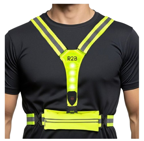 R2B Hardloopvest met Opbergvak