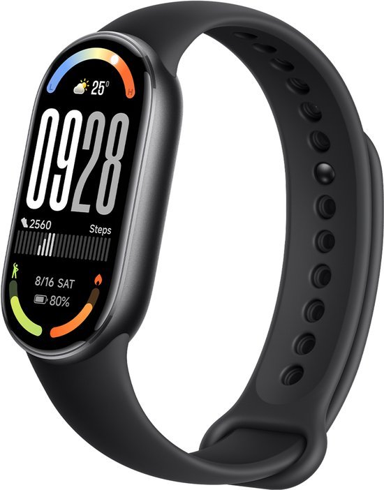 Xiaomi Smart Band 10 activity tracker met stress- en slaapmonitor voor hardlopers